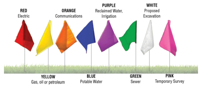 A display of assorted flags in bright colors